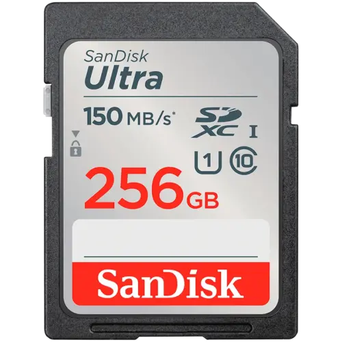 Карта памет SanDisk Ultra 256GB SDXC Memory Card 150MB/s