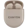 Bluetooth слушалки CANYON headset TWS-6 Beige