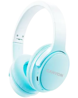 Bluetooth слушалки CANYON headset OnRiff 4 Blue