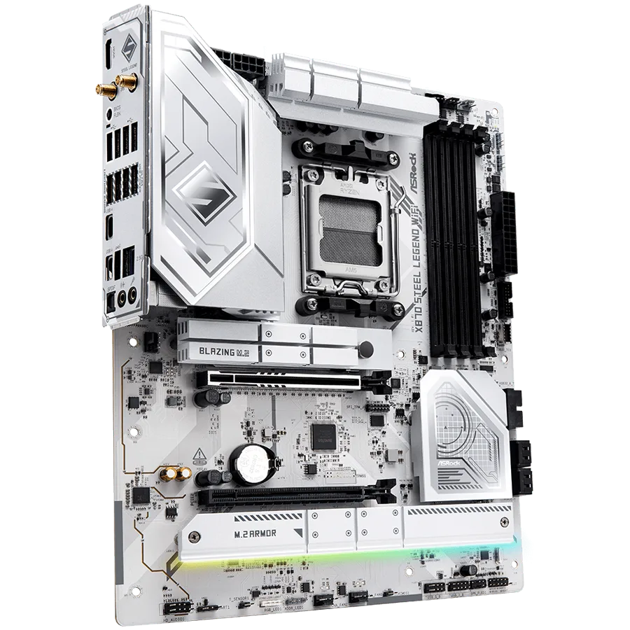 Дънна платка ASROCK X870 Steel Legend ATX AM5 DDR5 - Image 4