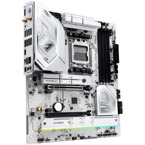 Alternative view of Дънна платка ASROCK X870 Steel Legend ATX AM5 DDR5