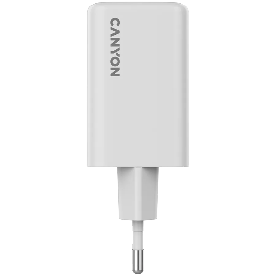 Зарядно за мобилен телефон CANYON charger CU65ACC GaN 65W 2xPD 1xQC EU White - Image 14