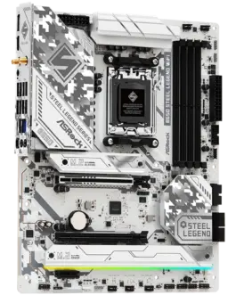 Alternative view of Дънна платка ASROCK B650 Steel Legend WiFi ATX AM5 DDR5