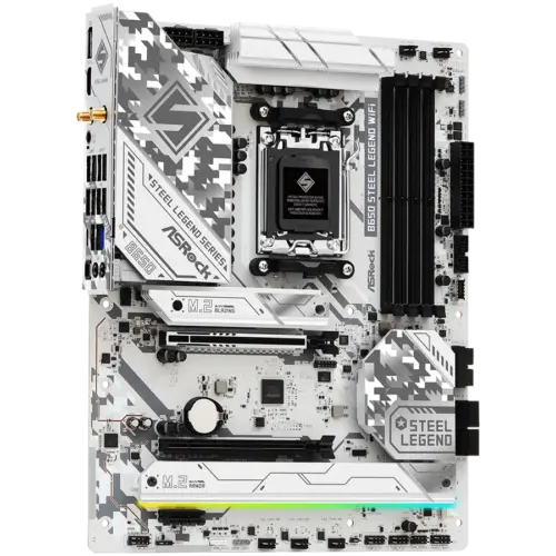 Alternative view of Дънна платка ASROCK B650 Steel Legend WiFi ATX AM5 DDR5
