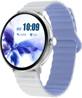 Alternative view of Смарт часовник CANYON smart watch Jacky SW-69 White Blue
