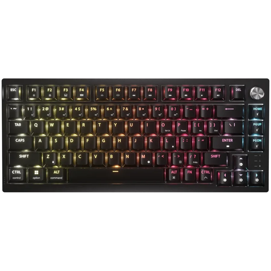 Геймърска клавиатура CORSAIR K65 PLUS WIRELESS TACTILE 75% RGB Mechanical Gaming