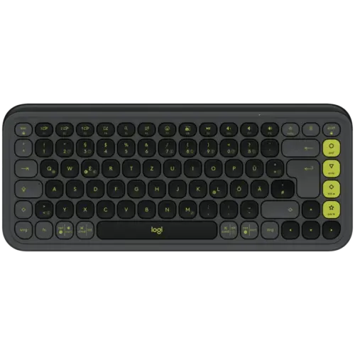 Клавиатура LOGITECH POP ICON KEYS - GRAPHITE - US INTL - BT - INTNL-973