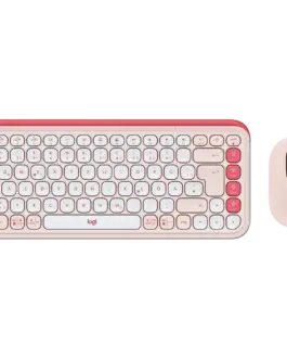 Клавиатура LOGITECH POP ICON COMBO - ROSE - US INTL - BT - INTNL-973