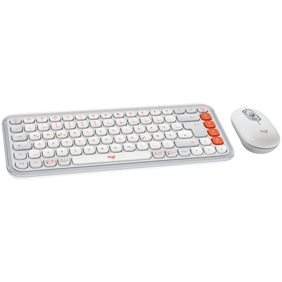 Клавиатура LOGITECH POP ICON COMBO - OFF WHITE - US INTL - BT - INTNL-973 - Image 10