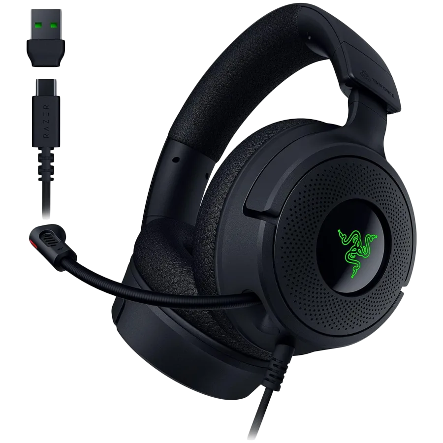 Геймърски слушалки Razer Kraken V4 X - Wired Gaming Headset