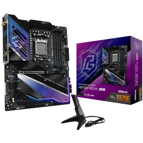 Дънна платка ASROCK X870E Nova Wifi ATX AM5 DDR5