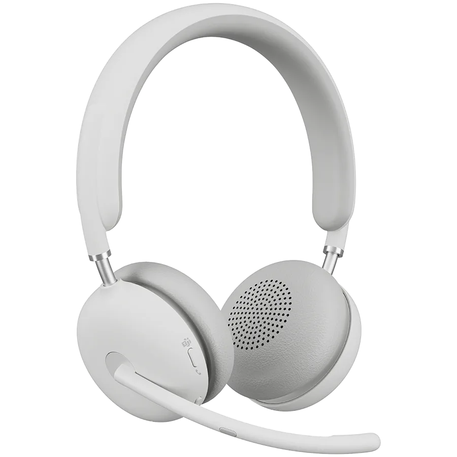 Система за бизнес комуникации LOGITECH HEADSET - Logitech Zone Wireless 2 UC - OFF-WHITETEAMS - 2.4GHZ/BT - NO