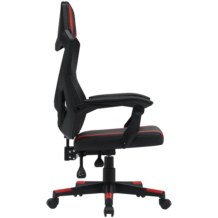 Геймърски стол CANYON gaming chair Flow MCH01 Mesh Black Red - Image 39