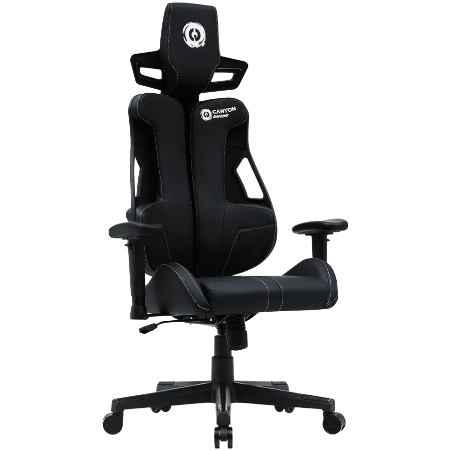 Геймърски стол CANYON gaming chair Morphos ABCH01 Black - Image 42