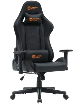 Alternative view of Геймърски стол CANYON gaming chair Irida RGBCH03 RGB Black