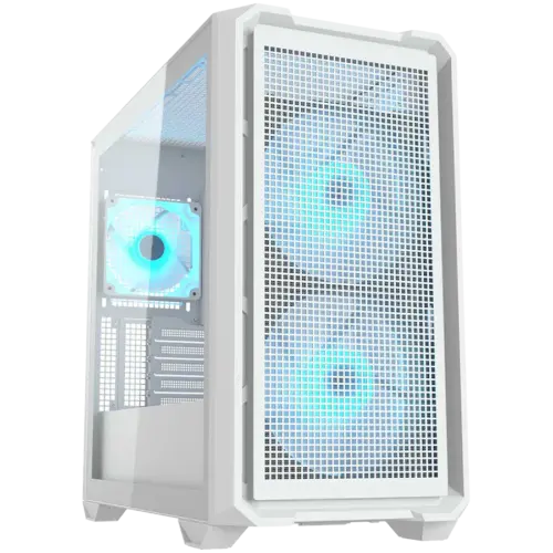 Кутия за компютър COUGAR MX600 Mini RGB PC Case Mini Tower White