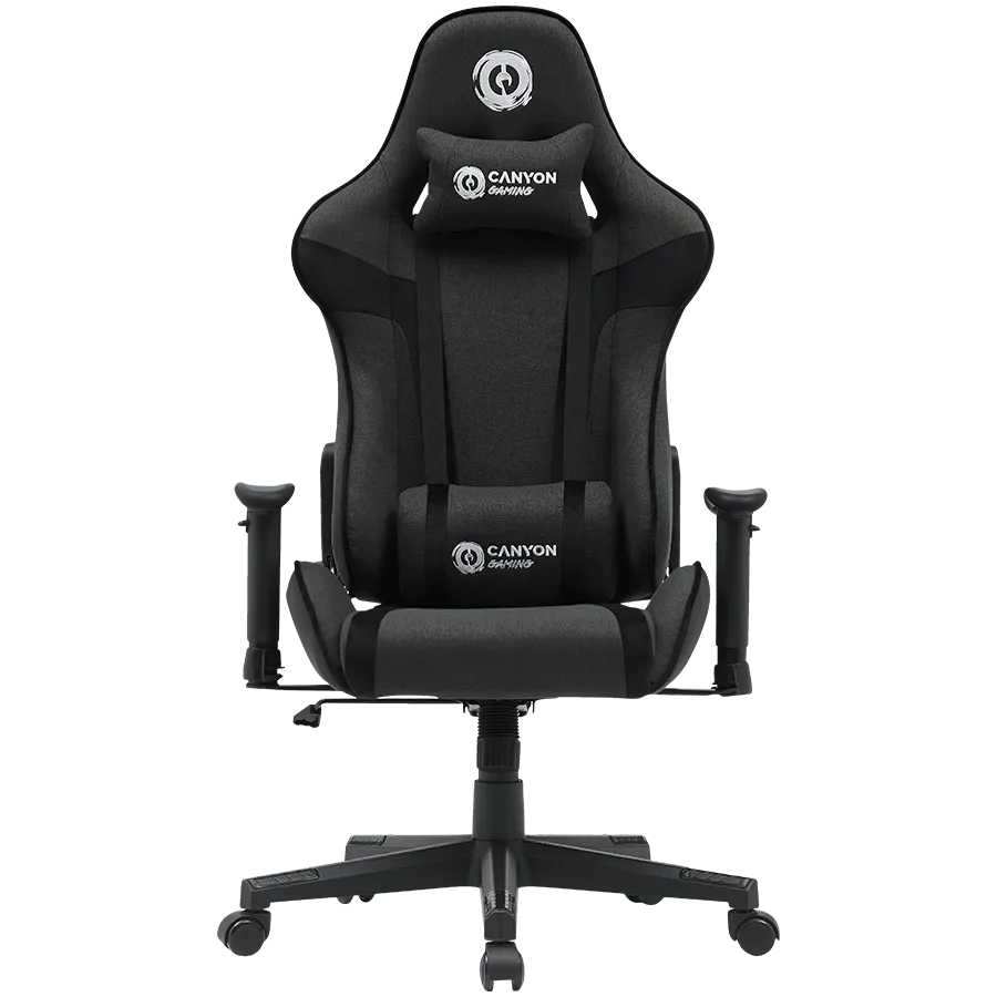 Геймърски стол CANYON gaming chair Crest FCH01 Fabric Grey