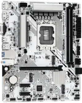 Alternative view of Дънна платка ASROCK B760M-HDV/M.2 mATX LGA1700 DDR5