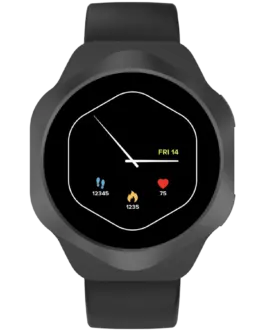 Смарт часовник CANYON Smart Watch Hexagon 88 BT-CALL Black