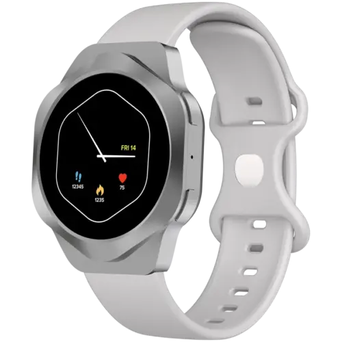 Alternative view of Смарт часовник CANYON Smart Watch Hexagon 88 BT-CALL Silver
