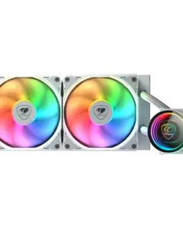 Охладител за процесор Охладител COUGAR POSEIDON ELITE ARGB 240 White AiO Liquid