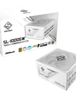 Захранване за компютър Asrock SL-1000GW 1000W 80 Plus GOLD Fully Modular PSU Japanese Capacitors 2x EPS 12V CPU(4+4pin)