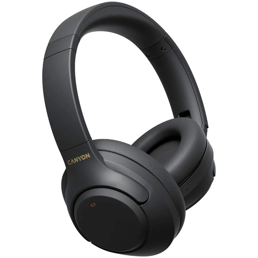 Bluetooth слушалки CANYON headset OnRiff 6 ANC Black - Image 16