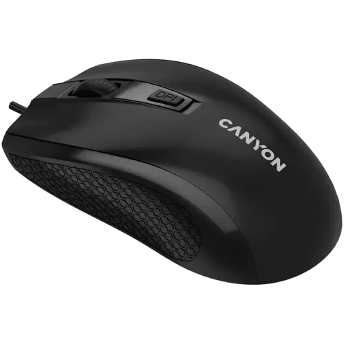 Мишка за компютър CANYON mouse M-4 Wired Black