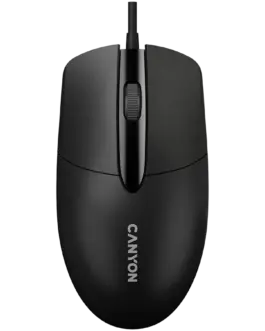 Alternative view of Мишка за компютър CANYON mouse M-5 Wired Black