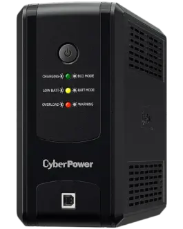 UPS CyberPower UPS с AVR 850VA/425W Line-Interactive 3x Schuko Runtime at 90W ( min ):20 Surge and Spike protection; Gre