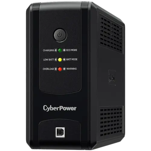 UPS CyberPower UPS с AVR 850VA/425W Line-Interactive 3x Schuko Runtime at 90W ( min ):20 Surge and Spike protection; Gre