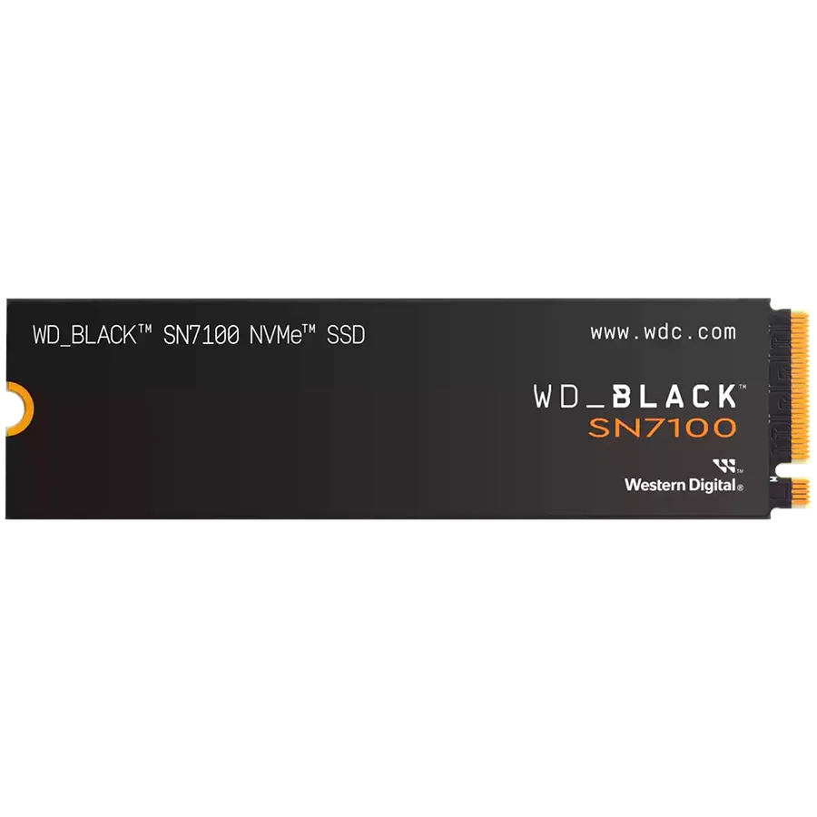 SSD диск SSD WD Black SN7100 2TB M.2 2280 PCIe Gen4 x4 NVMe Read/Write: 7250/6900 MBps IOPS 1000K/1400K TBW:
