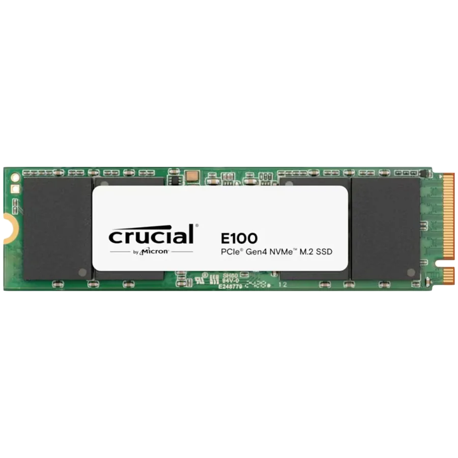 SSD диск CRUCIAL E100 480GB NVMe PCIe Gen.4 M.2 2280