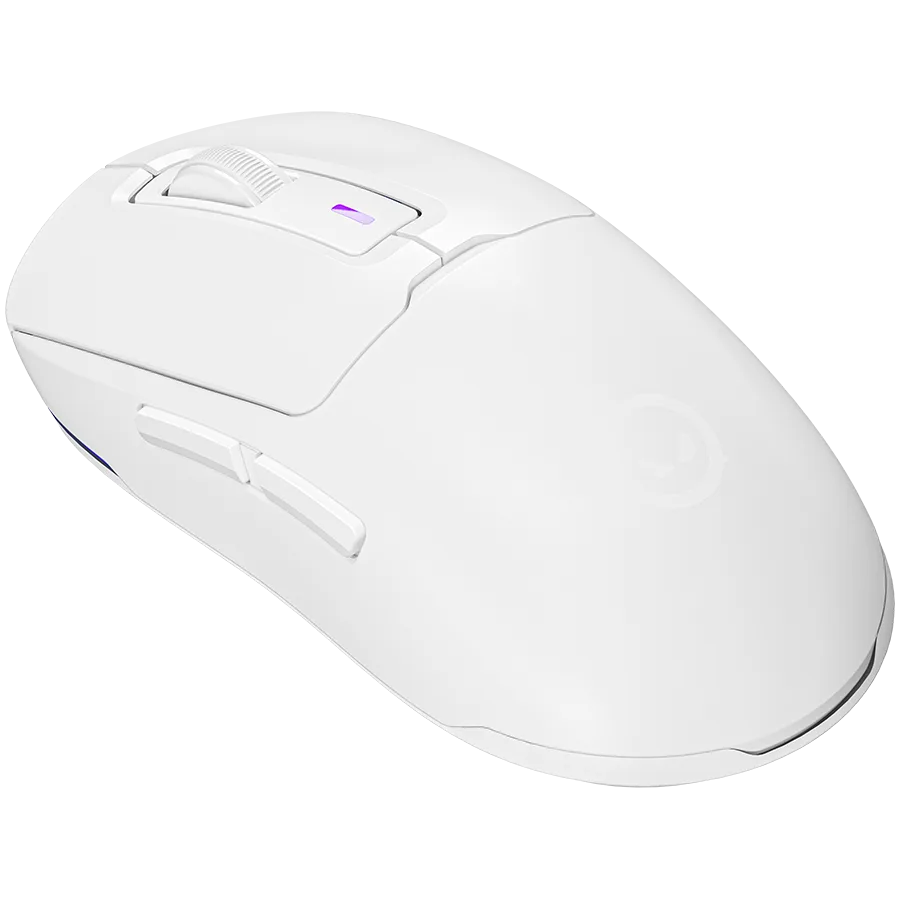 Геймърска мишка LORGAR MSA10W, Wireless Gaming Mouse Advanced, white - Image 42
