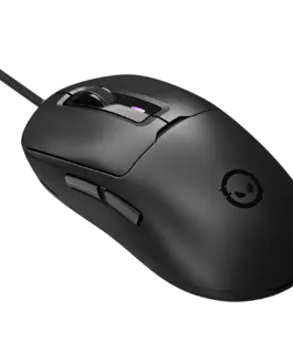 Alternative view of Геймърска мишка LORGAR MSA10, Ultralight Wired Gaming Mouse Advanced, black
