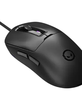 Alternative view of Геймърска мишка LORGAR MSA10, Ultralight Wired Gaming Mouse Advanced, black
