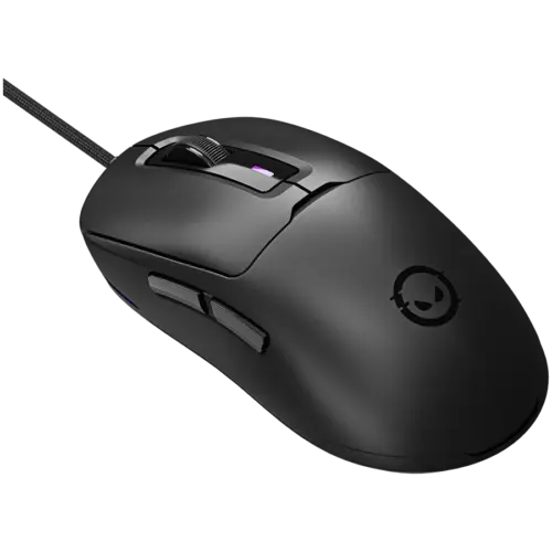 Alternative view of Геймърска мишка LORGAR MSA10, Ultralight Wired Gaming Mouse Advanced, black