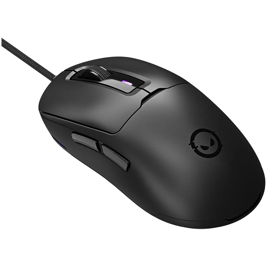 Геймърска мишка LORGAR MSA10, Ultralight Wired Gaming Mouse Advanced, black - Image 26