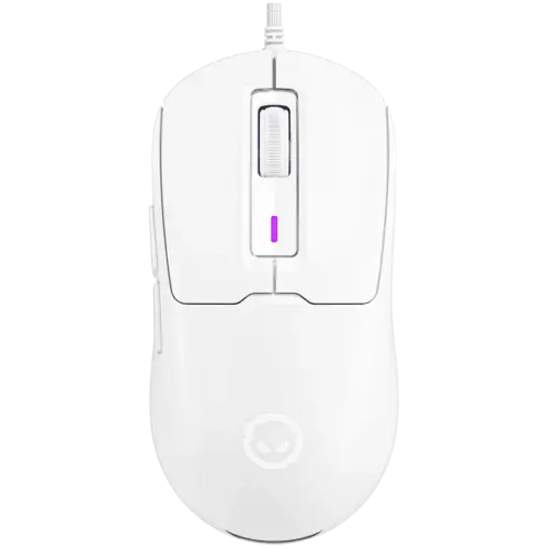 Геймърска мишка LORGAR MSA10 Ultralight Wired Gaming Mouse Advanced white
