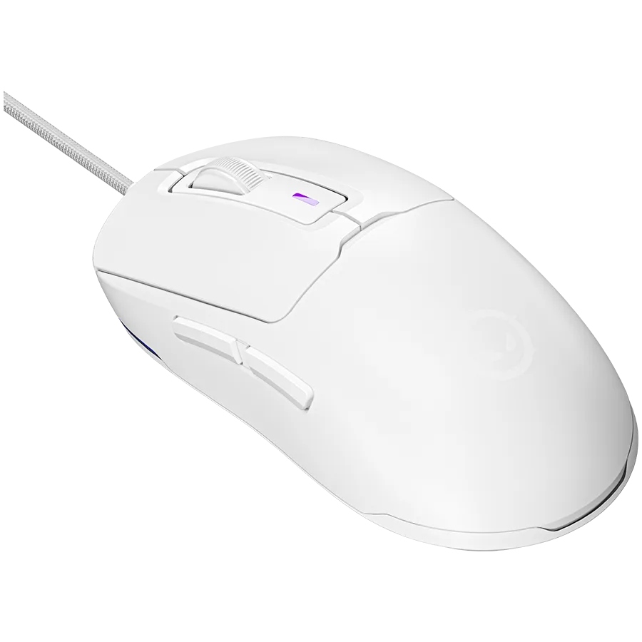 Геймърска мишка LORGAR MSA10, Ultralight Wired Gaming Mouse Advanced, white - Image 30