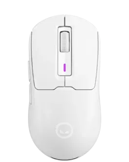 Геймърска мишка LORGAR MSA10W Wireless Gaming Mouse Advanced white