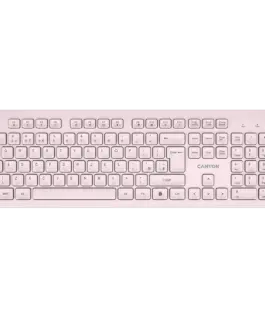 Клавиатура CANYON keyboard HKB-W01 UK/US AAA Wireless Beige