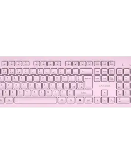 Клавиатура CANYON keyboard HKB-W01 UK/US AAA Wireless Pink