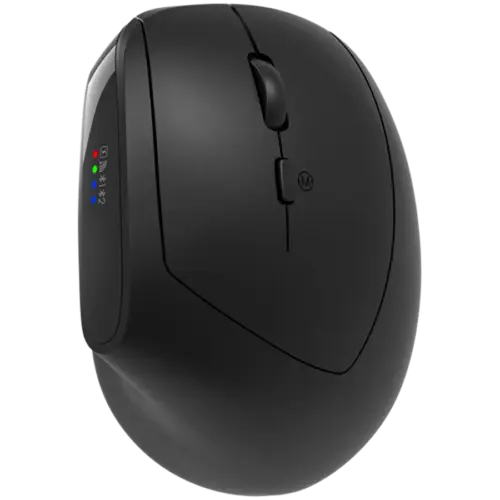 Безжична мишка CANYON mouse MW-25 Ergonomic LED AA Dual mode Wireless Black
