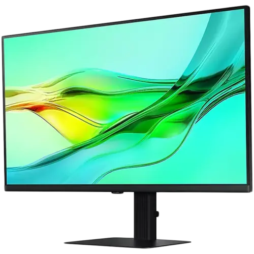 Alternative view of Монитор Monitor LED Samsung LS32D600UAUXEN S60D, 32" FHD FLAT 16:9 (2560x1440) IPS 100Hz, 350 cd/m2, 1000:1, 5ms, 178/178, 1xDP, 1xHDMI USB-Hub 90W, RJ-45, 3.5 Jack, Tilt/Pivot/Swivel/HeightAdj (120mm), VESA 100x100, 2Y