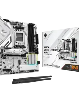 Дънна платка ASROCK B850M Steel Legend WiFi mATX AM5 DDR5
