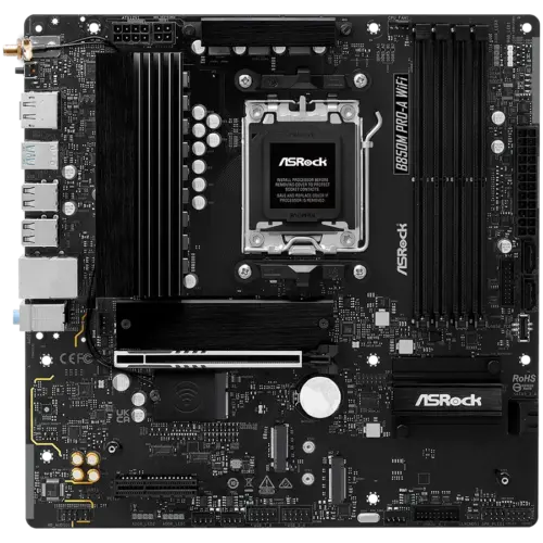 Alternative view of Дънна платка AMD AM5 B850/4DDR5/WIFI