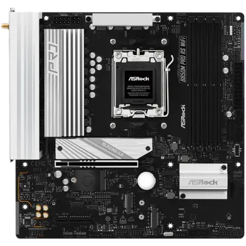 Alternative view of Дънна платка ASROCK B850M Pro RS WiFi mATX AM5 DDR5