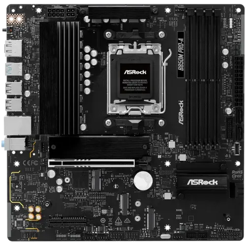 Alternative view of Дънна платка ASROCK B850M Pro-A mATX AM5 DDR5