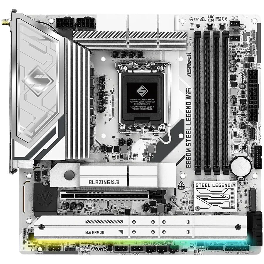 Дънна платка ASROCK B860 Steel Legend WiFi ATX LGA1851 DDR5 - Image 5